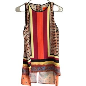 Clover Canyon Multicolor Geometric Tank Top